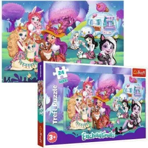 First explorers Growing minds Trefle Enchantimals Puzzle D 24 Pcs