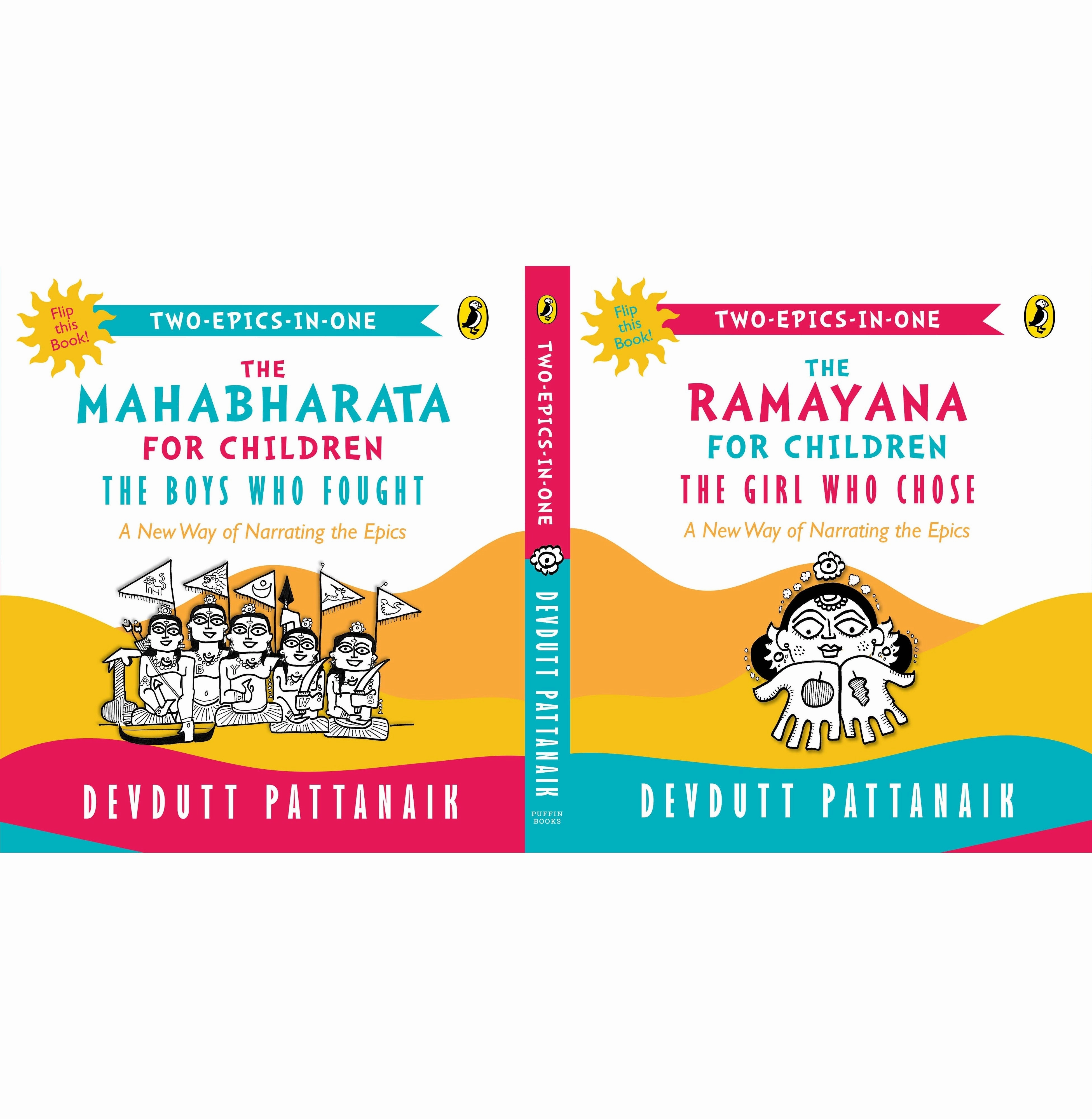 Two:Epics:In:One : The Girl Who Chose [Paperback] Devdutt Pattanaik Kids discovery tools
