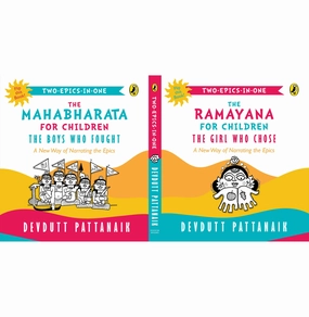 Two:Epics:In:One : The Girl Who Chose [Paperback] Devdutt Pattanaik Kids discovery tools