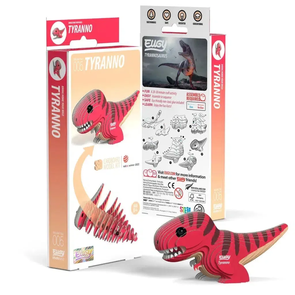 Parent-approved learning Fun-based learning Tyrannosaurus 3D Puzzle