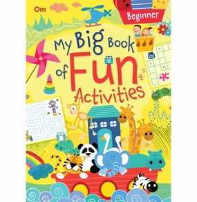 Unique Brain Boosting Activity Book: [Paperback] Om Books Editorial Team Tools for tiny thinkers Playful learning