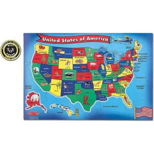 Smart little ones U.S.A. Map Floor Puzzle 51Pc