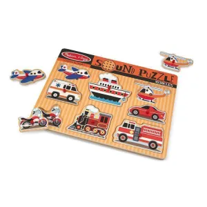 Young imaginations Vehicles Sound Puzzle