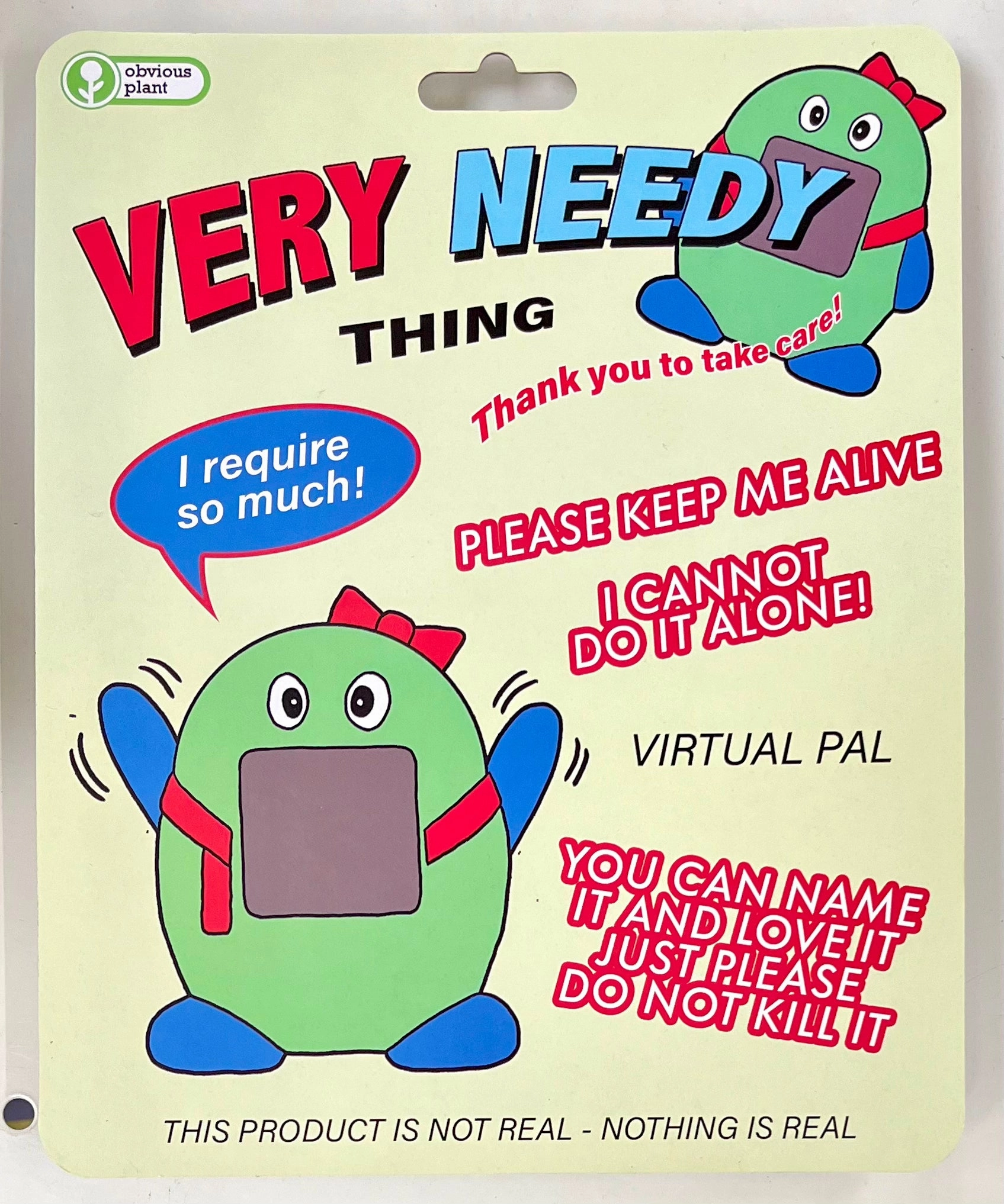 Very Needy Thing Playful learning Little builders