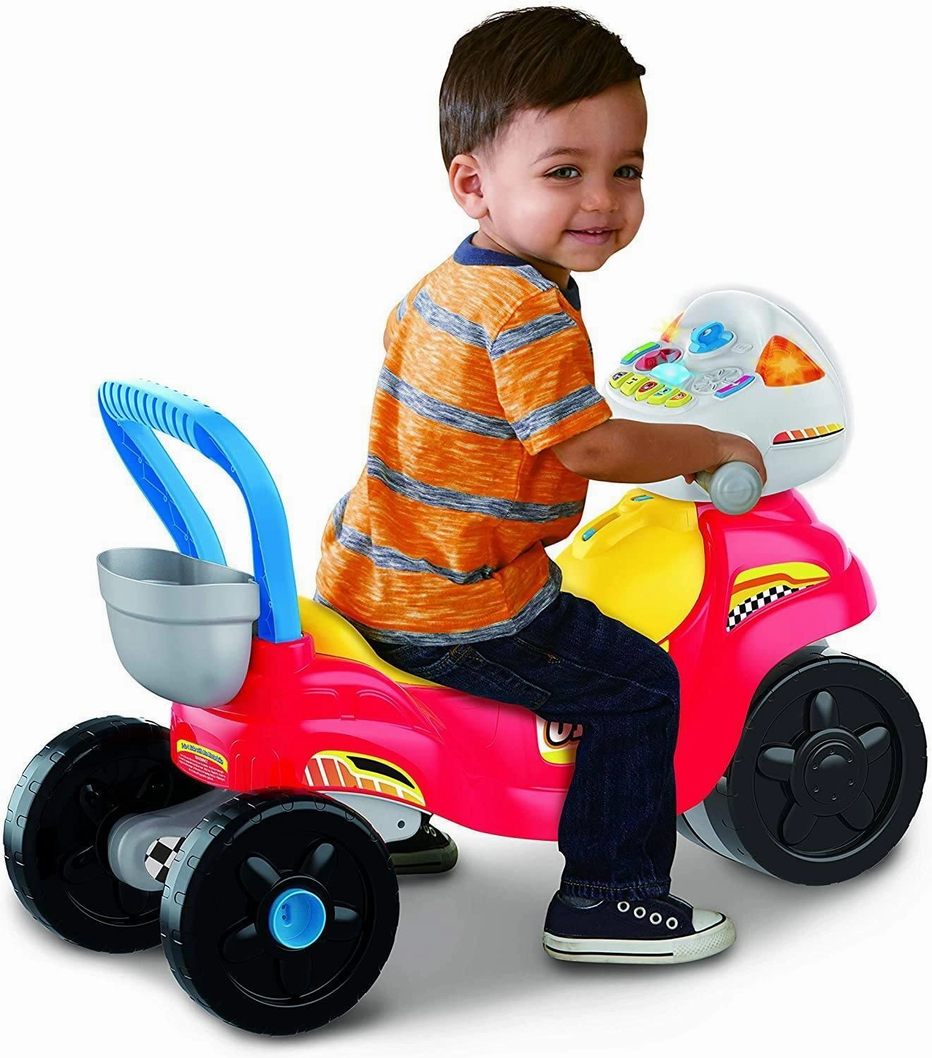 Tools for tiny thinkers Designed for development Vtech 529463 3-In-1 Ride With Me Motorbike