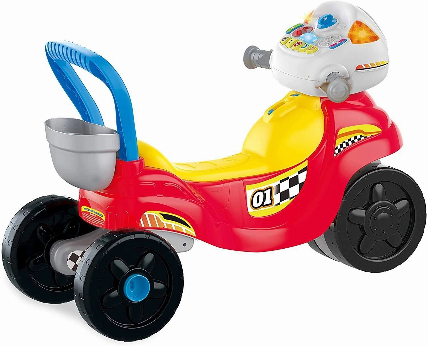 Young minds at work Preschool minds Vtech 529463 3-In-1 Ride With Me Motorbike