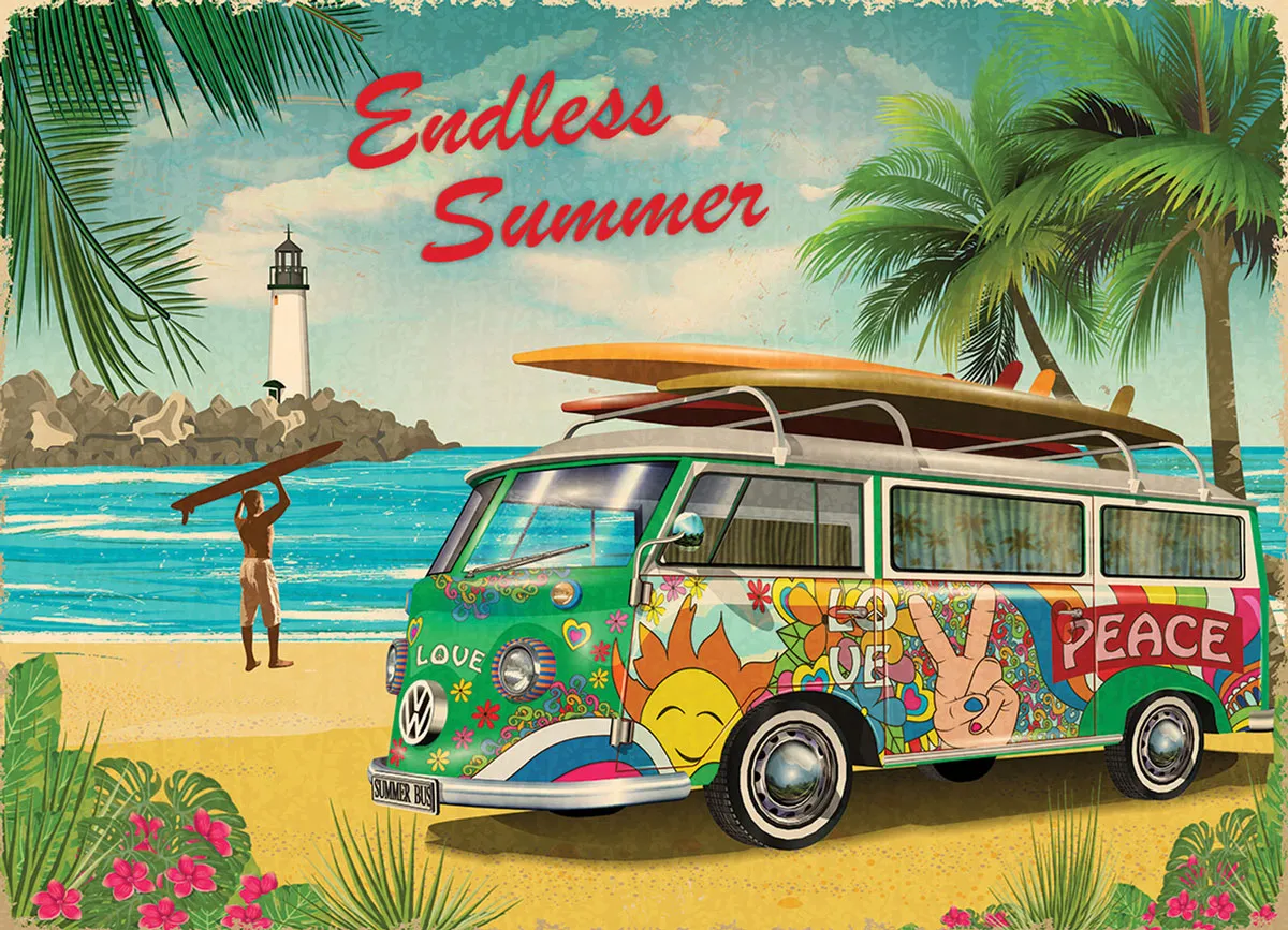 Vw Endless Summer - 1000Pc Kid-centered learning Kids discovery tools