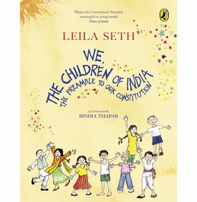We The Children Of India (R/J) [Hardcover] Seth Leila Engaging young minds