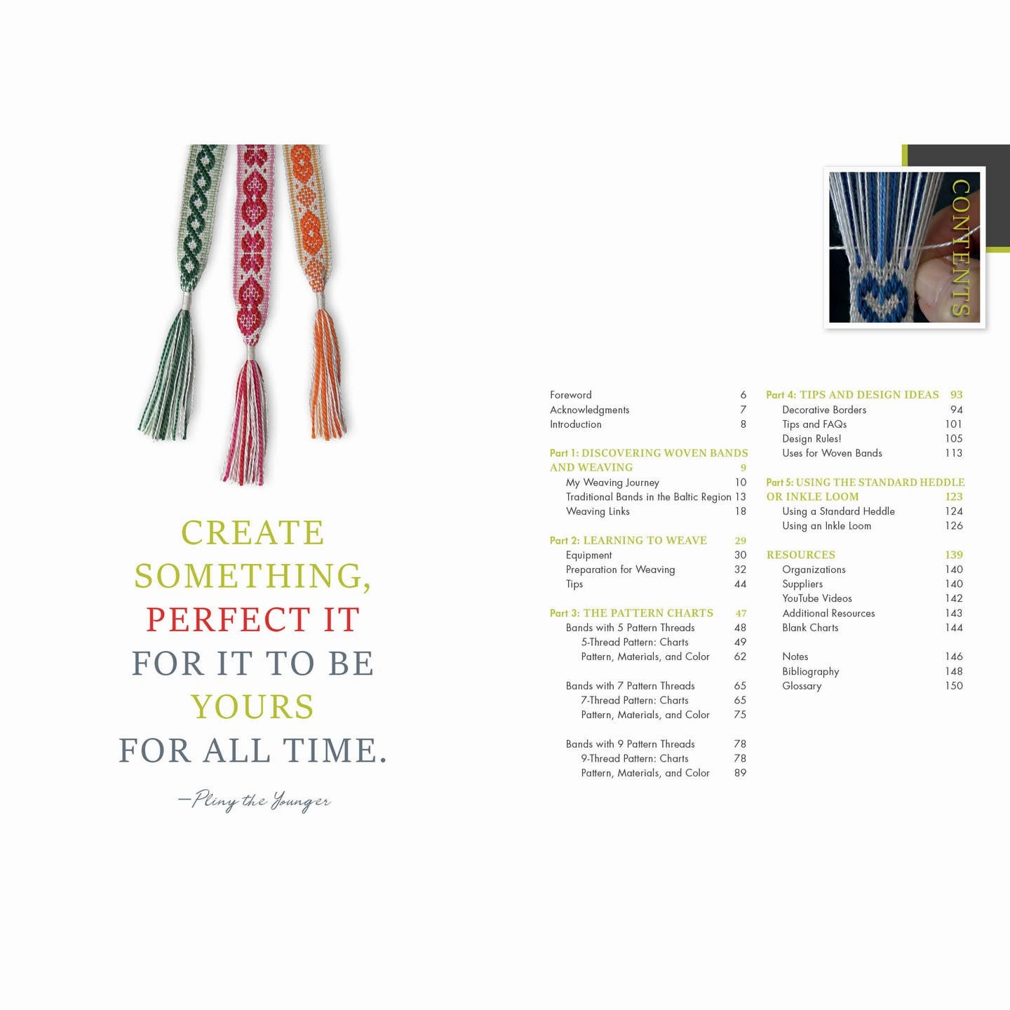 Weaving Patterned Bands Everyday learning