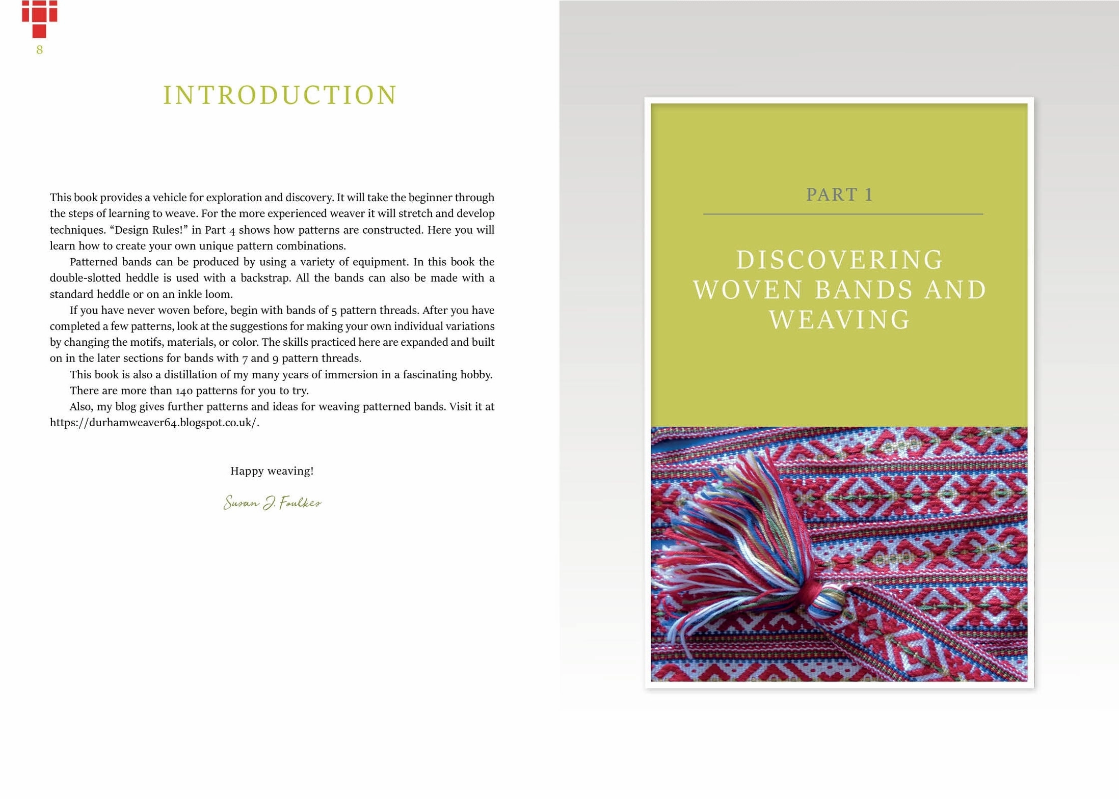 Weaving Patterned Bands Young explorers