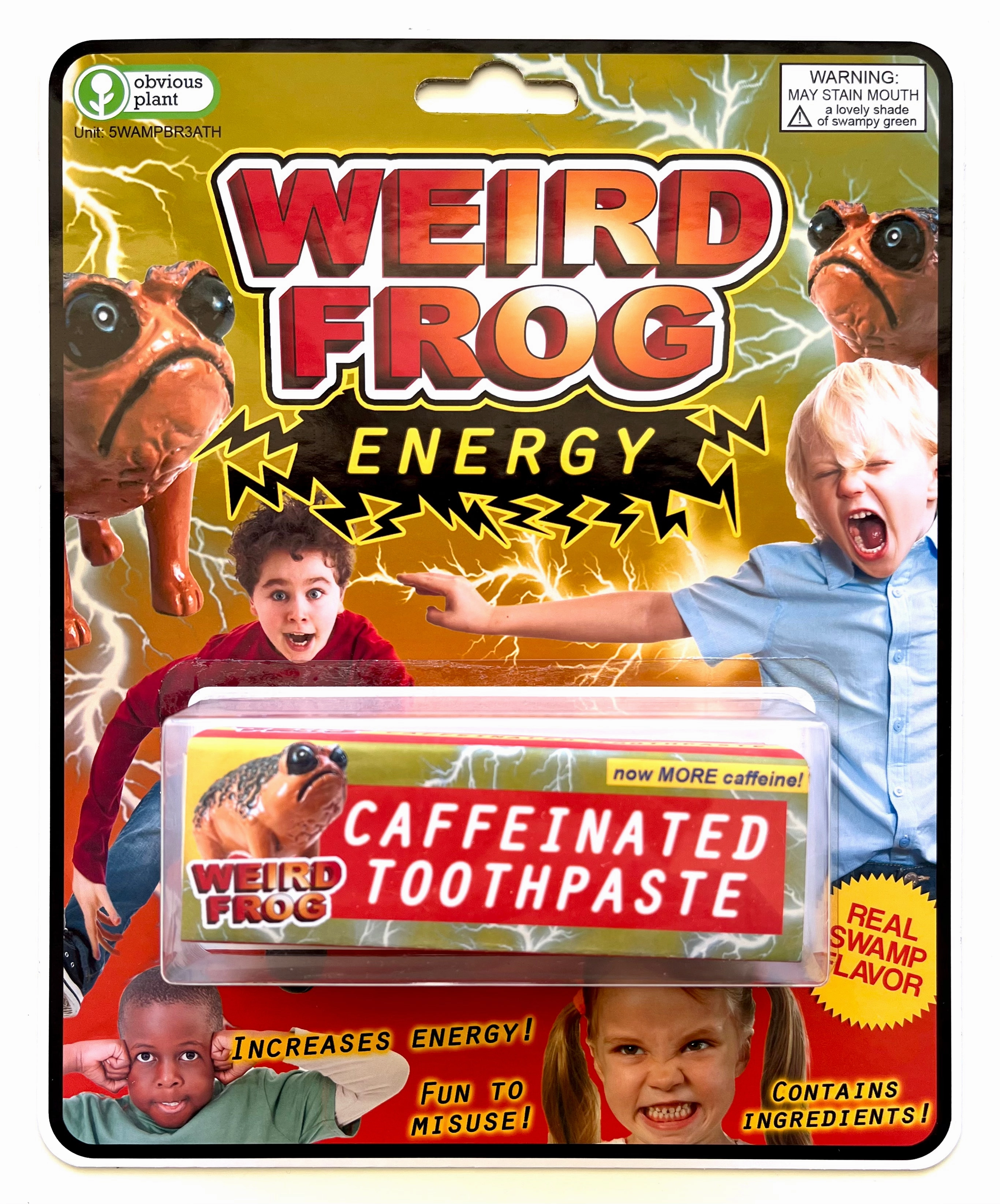 Weird Frog - Caffeinated Toothpaste Young explorers