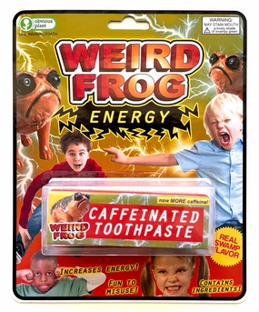 Weird Frog - Caffeinated Toothpaste Young explorers