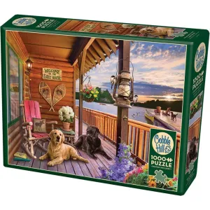 Play & learn Welcome To The Lake House 1000Pc