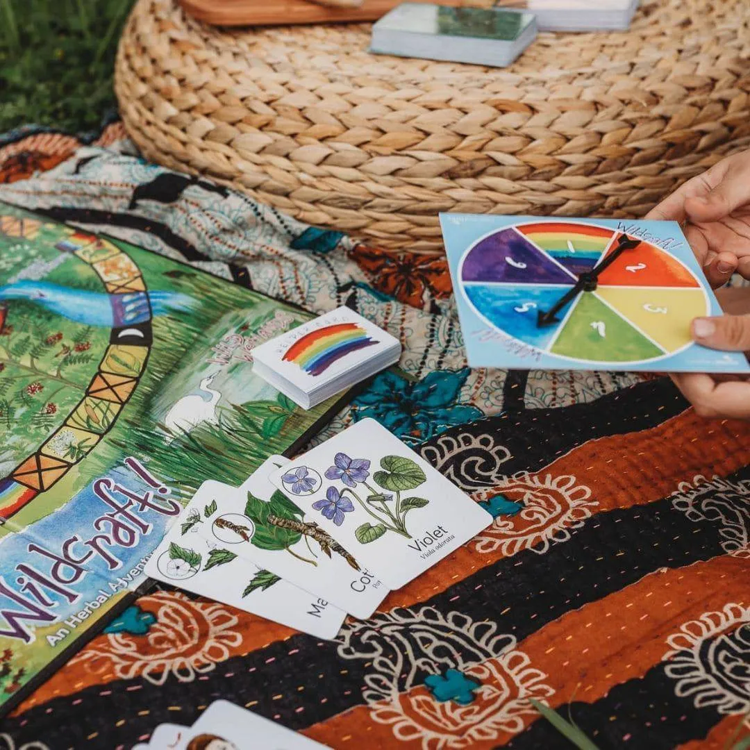 Wildcraft! An Herbal Adventure Cooperative Board Game Sensory fun for little hands Little adventures