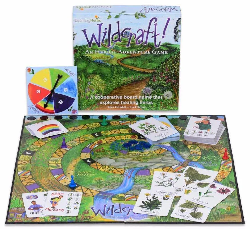 Wildcraft! An Herbal Adventure Cooperative Board Game Young imaginations Little adventures