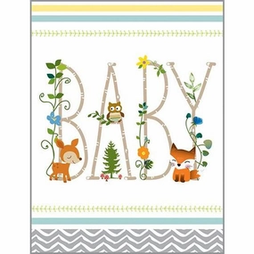 Enrichment activities Wildlife Baby Card