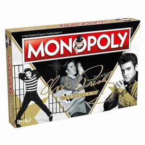 Busy kids Playroom adventures begin here Winning Moves Elvis Monopoly