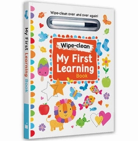 Kid-focused experiences Smart & fun Wipe-Clean: My First Learning Book