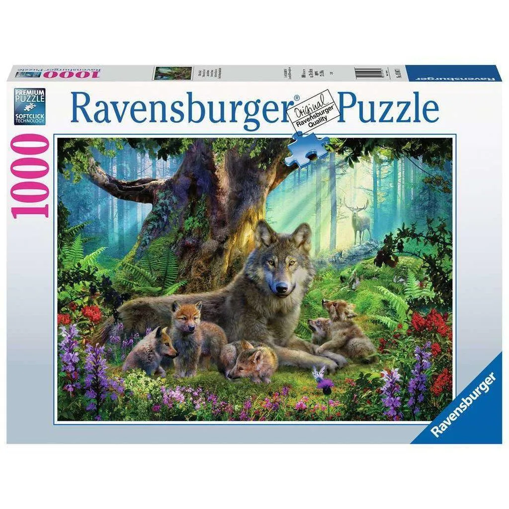 Wolves In The Forest 1000Pc Tools for tiny thinkers Kids discovery tools