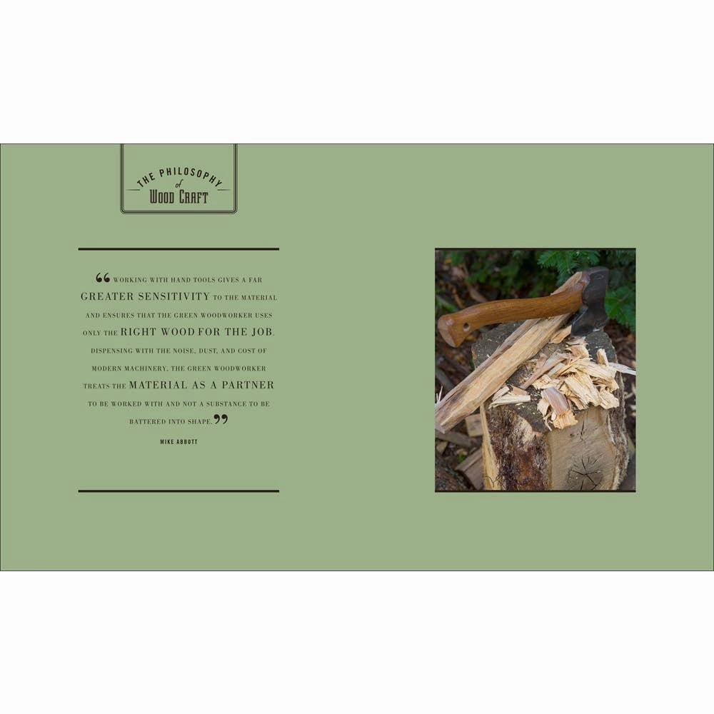 Growing minds Woodcraft: Master The Art Of Green Woodworking