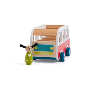 Wooden Bus - La Grande Famille Mini makers Quiet play for growing minds