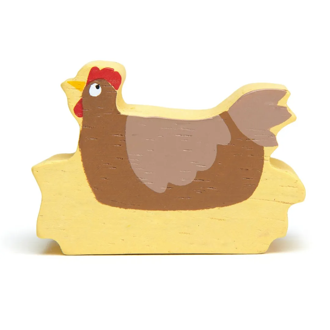 Creative kids Wooden Farmyard Animals - Chicken