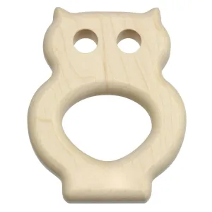 Wooden Owl Baby Teether Preschool minds