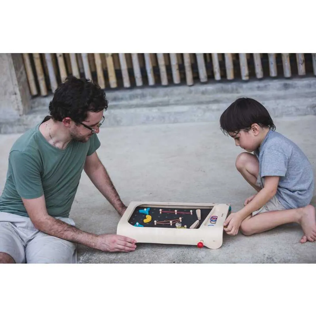 Wooden Pinball Game Set Early learning Moments of imagination