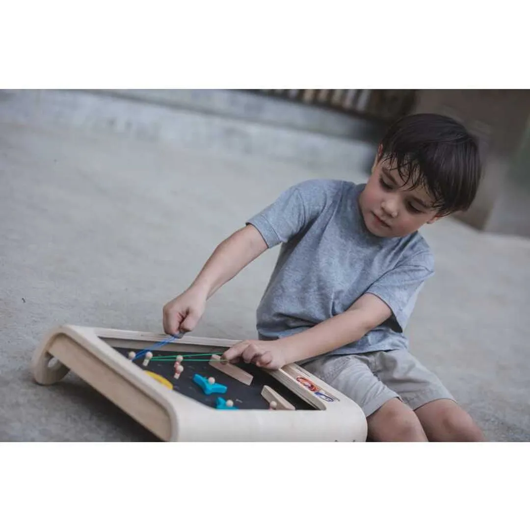 Mini makers Wooden Pinball Game Set