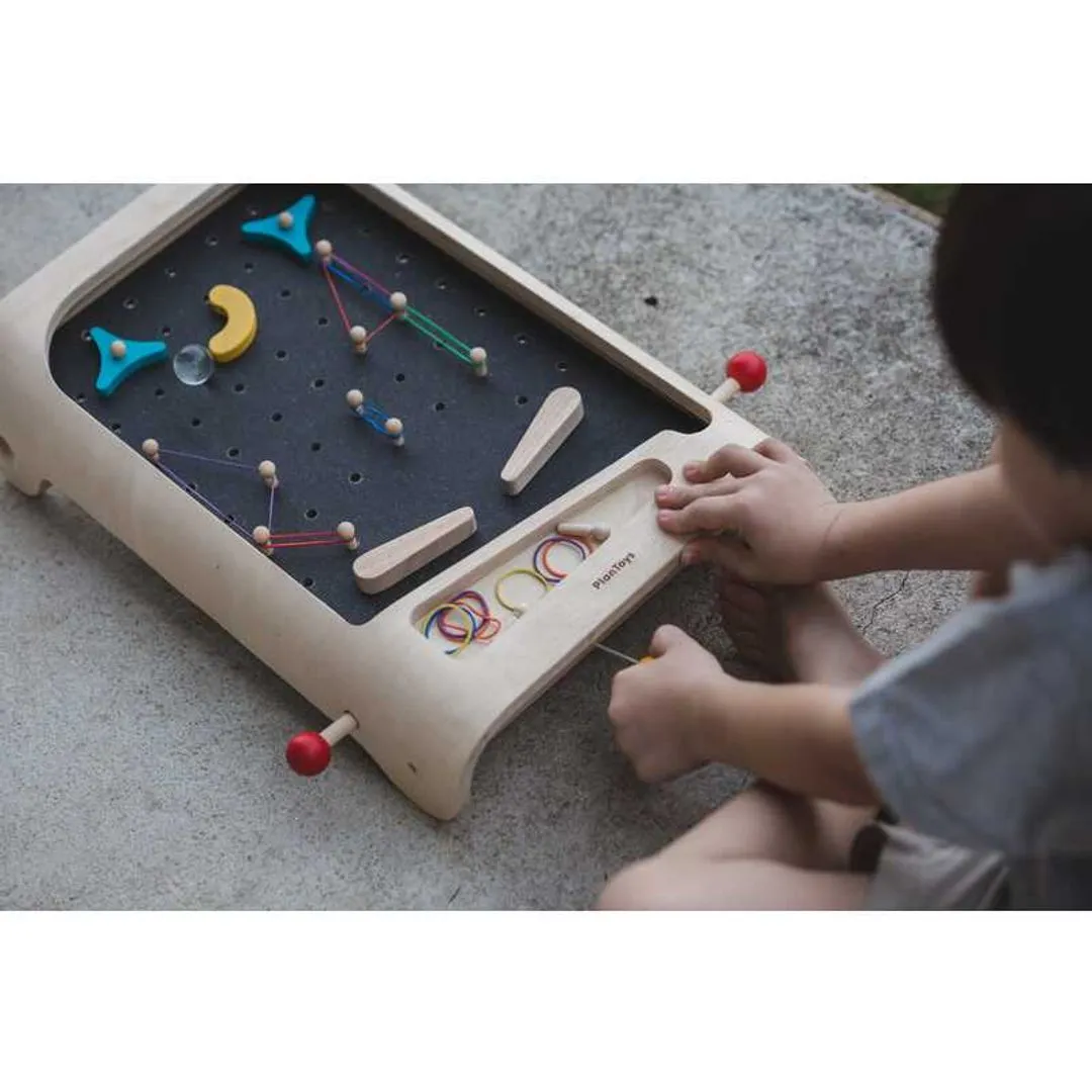 Wooden Pinball Game Set Smart kids gear
