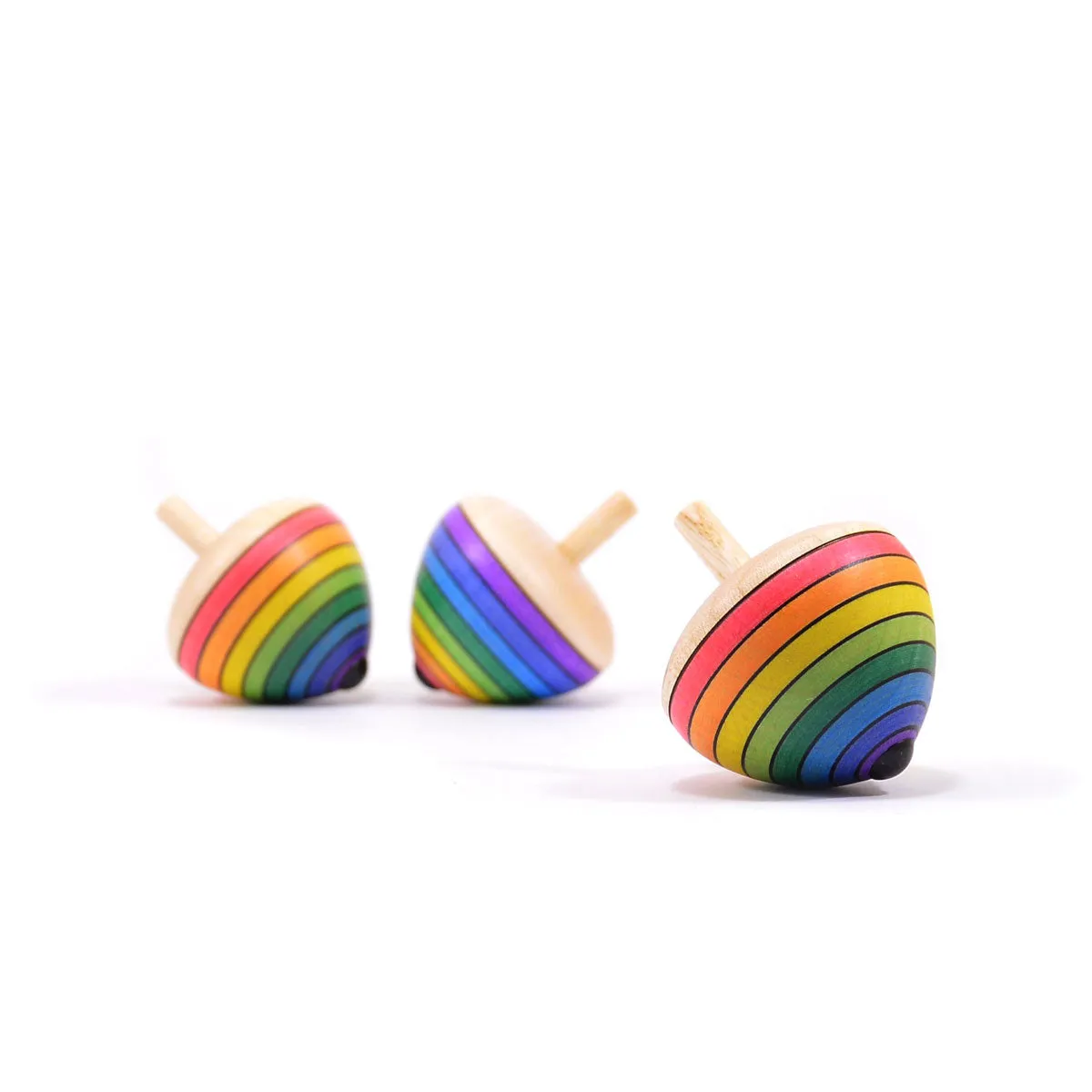 Smart activities for young learners Wooden Rainbow Egg Top