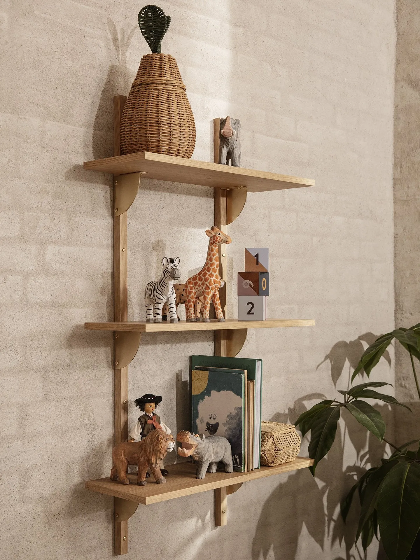 Wooden Safari Animal - Hand Carved - Cheetah Parent-approved learning Exploration made fun