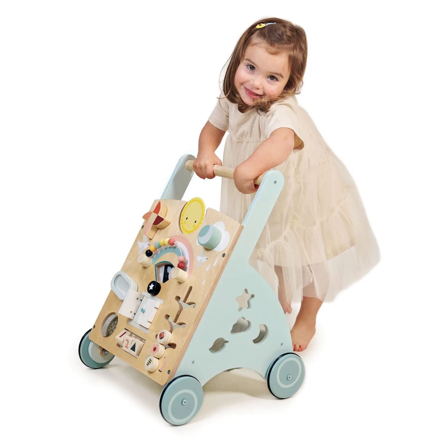 Fun for curious minds Wooden Sunshine Baby Activity Walker