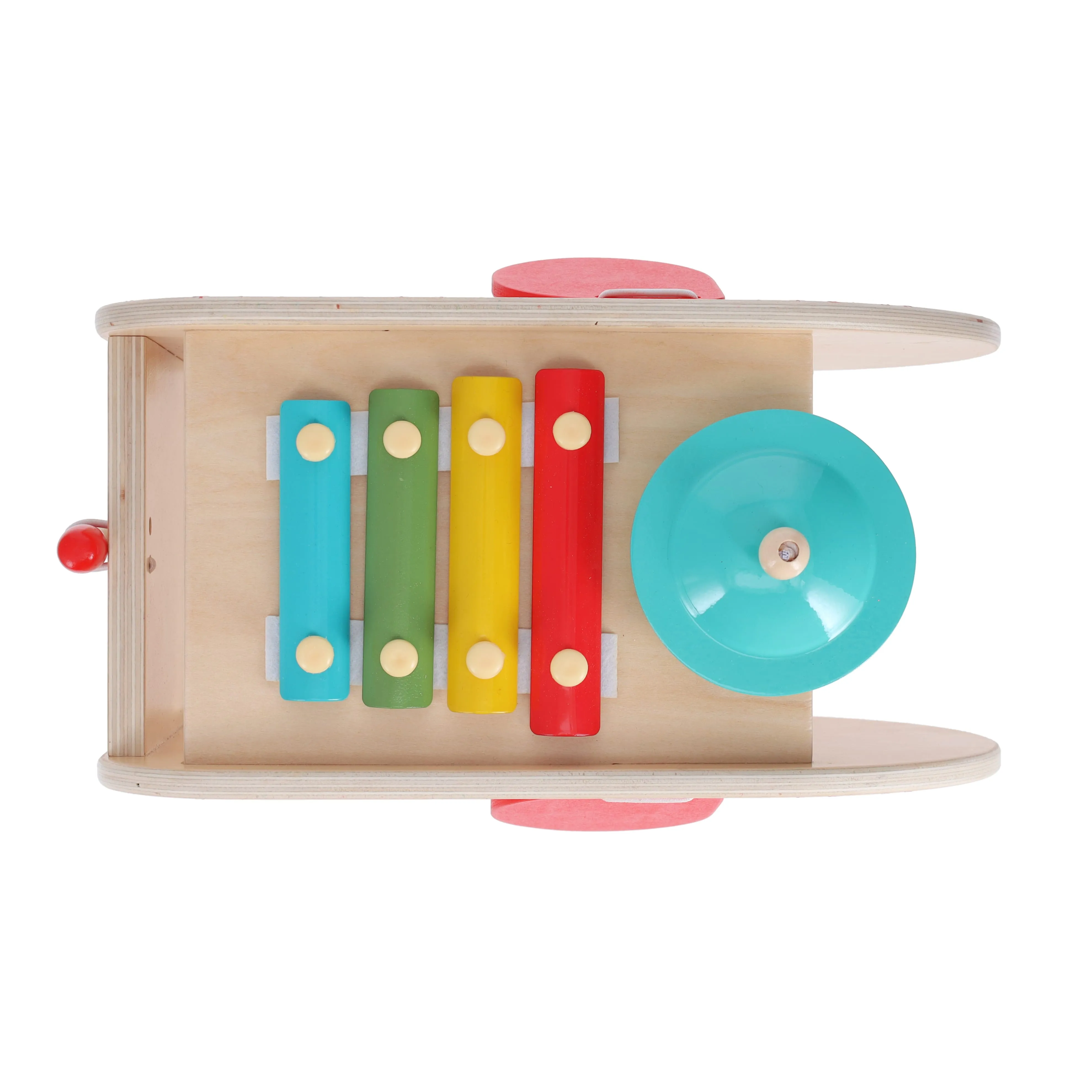 Wooden Toy - 5-In-1 Elephant Music Joyful learning Mindful play