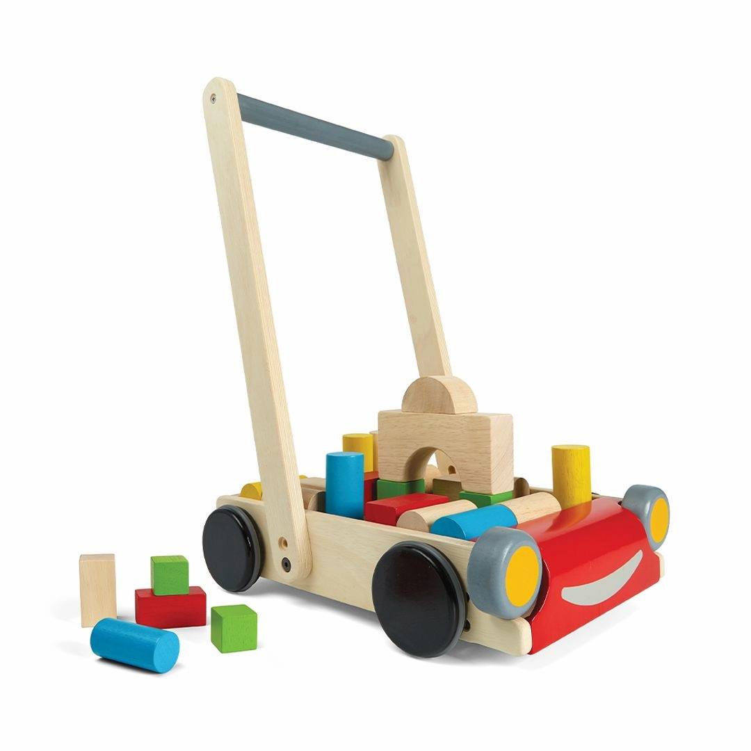 Playroom adventures begin here Wooden Baby Walker