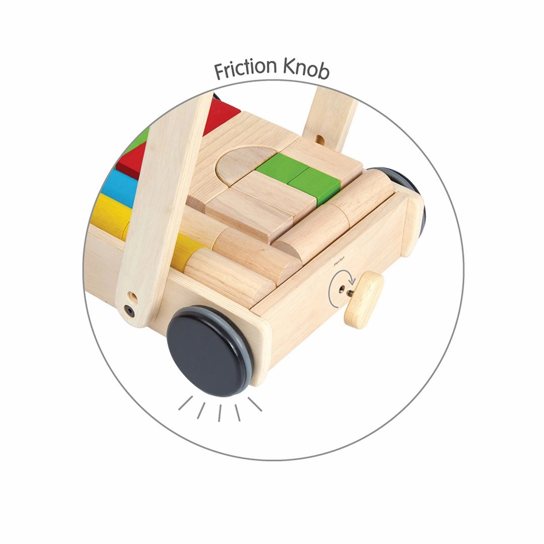 Joyful learning First explorers Wooden Baby Walker