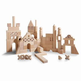 Brain boosters Wooden Building Blocks - Extra Large Set