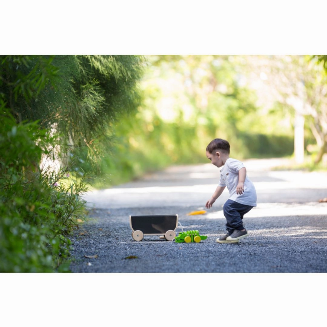 Wooden Chalkboard Wagon Moments of imagination