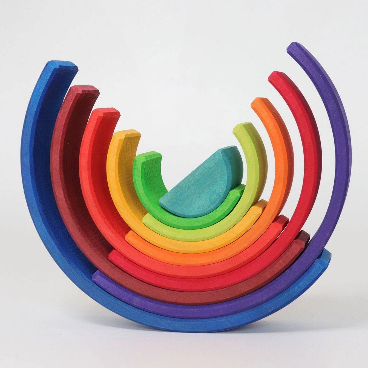 Wooden Counting Rainbow Mini makers Playroom learning