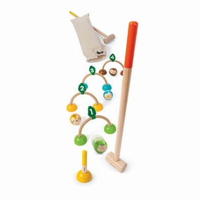 Wooden Croquet Set Skill-building tools Learning fun