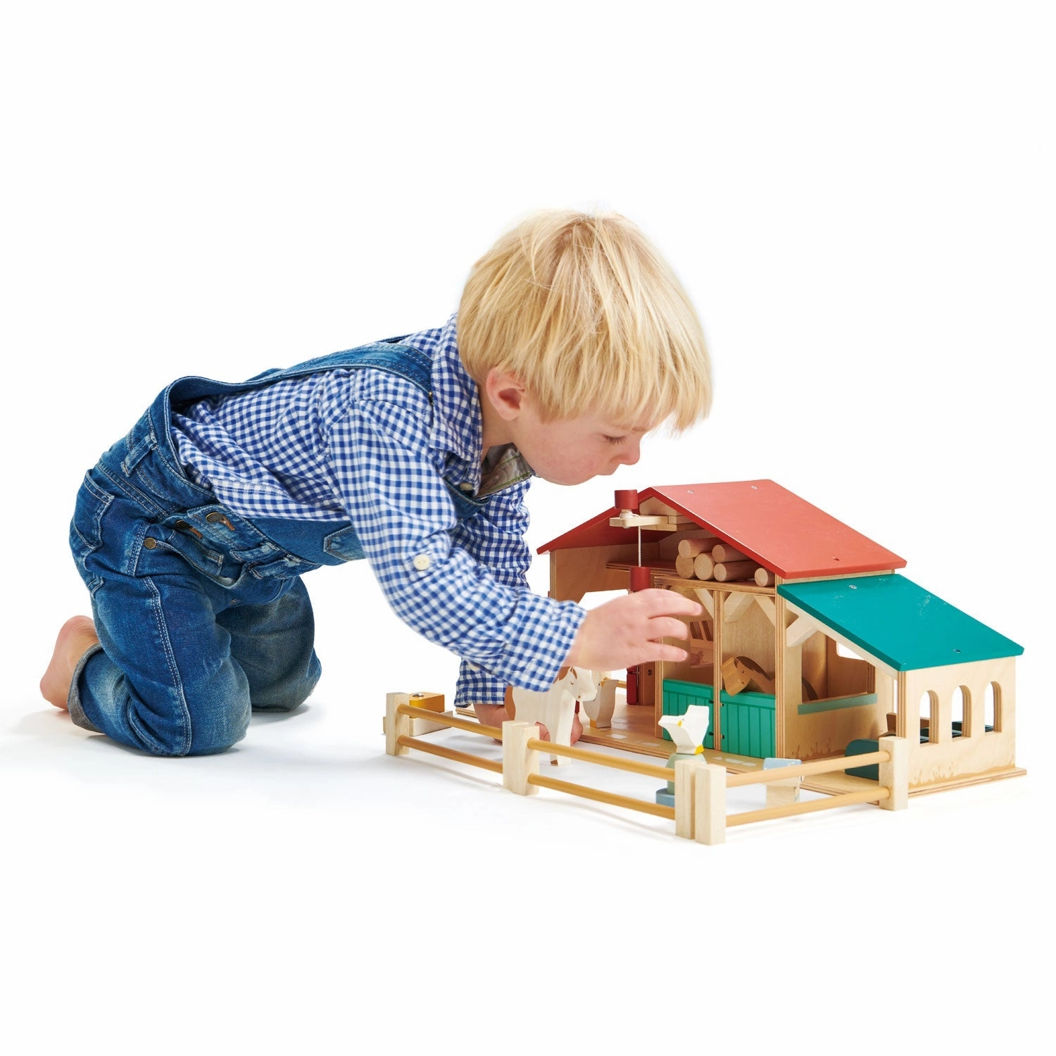Wooden Farm Set Little creators
