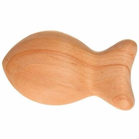 Wooden Fish Baby Rattle Little adventures