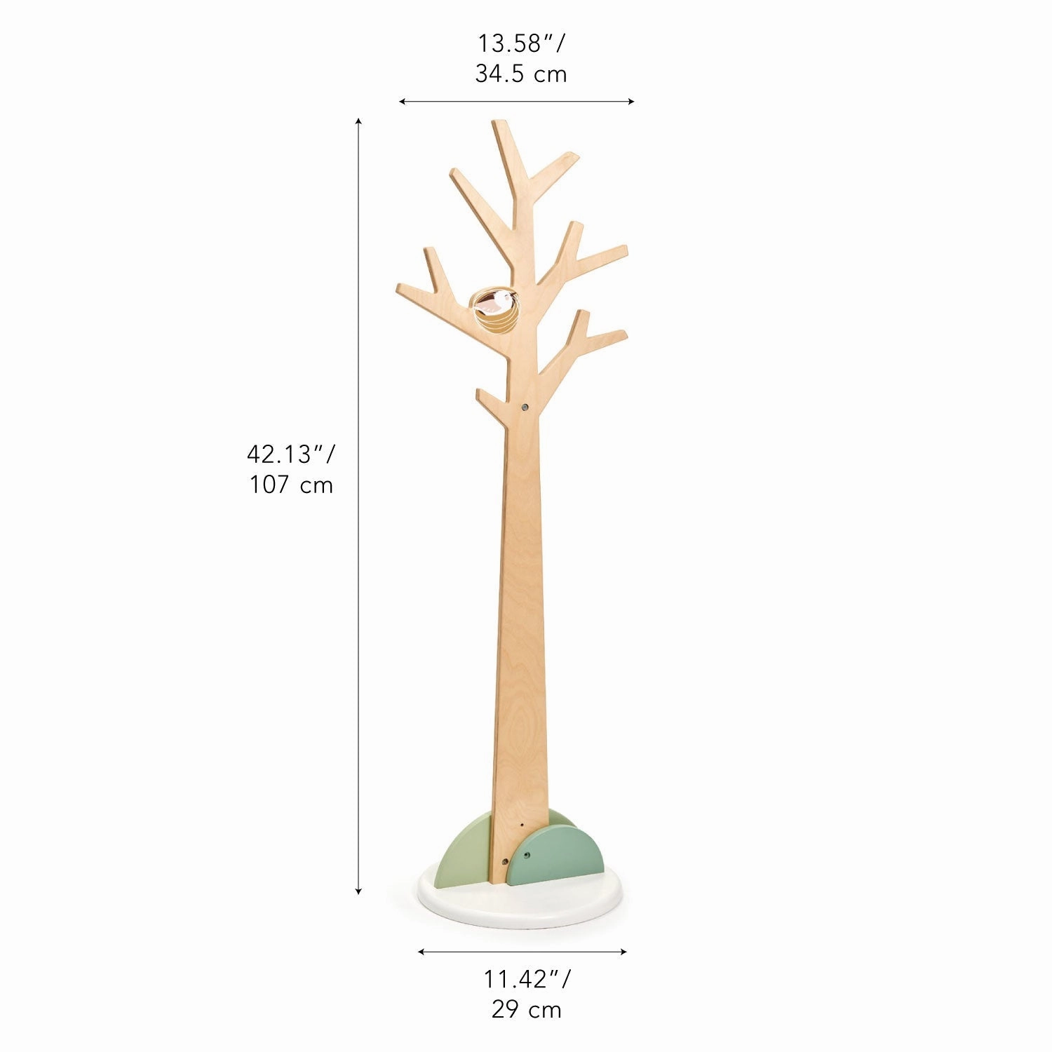 Wooden Forest Coat Stand Growth tools