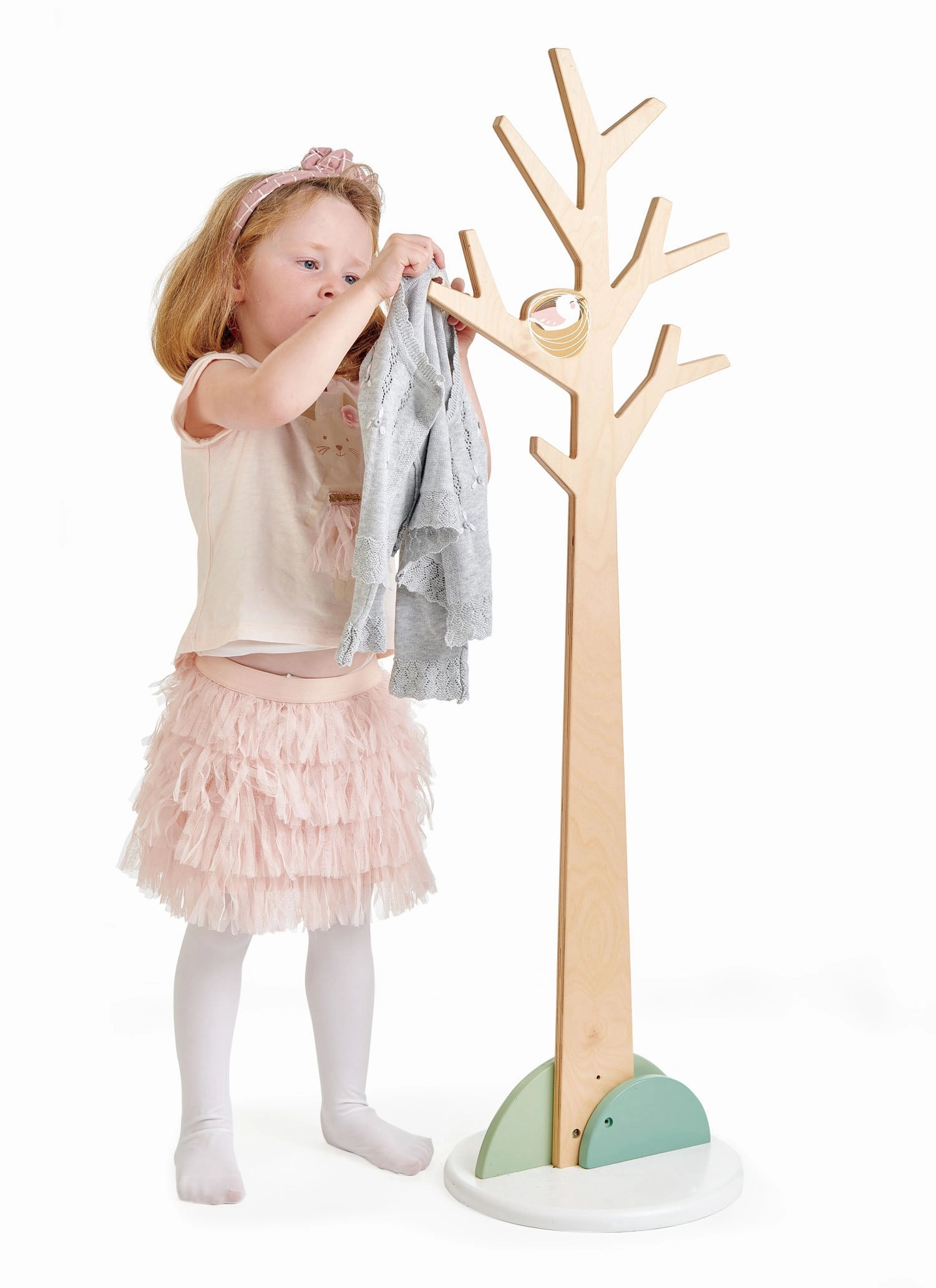 Wooden Forest Coat Stand Kids discovery tools