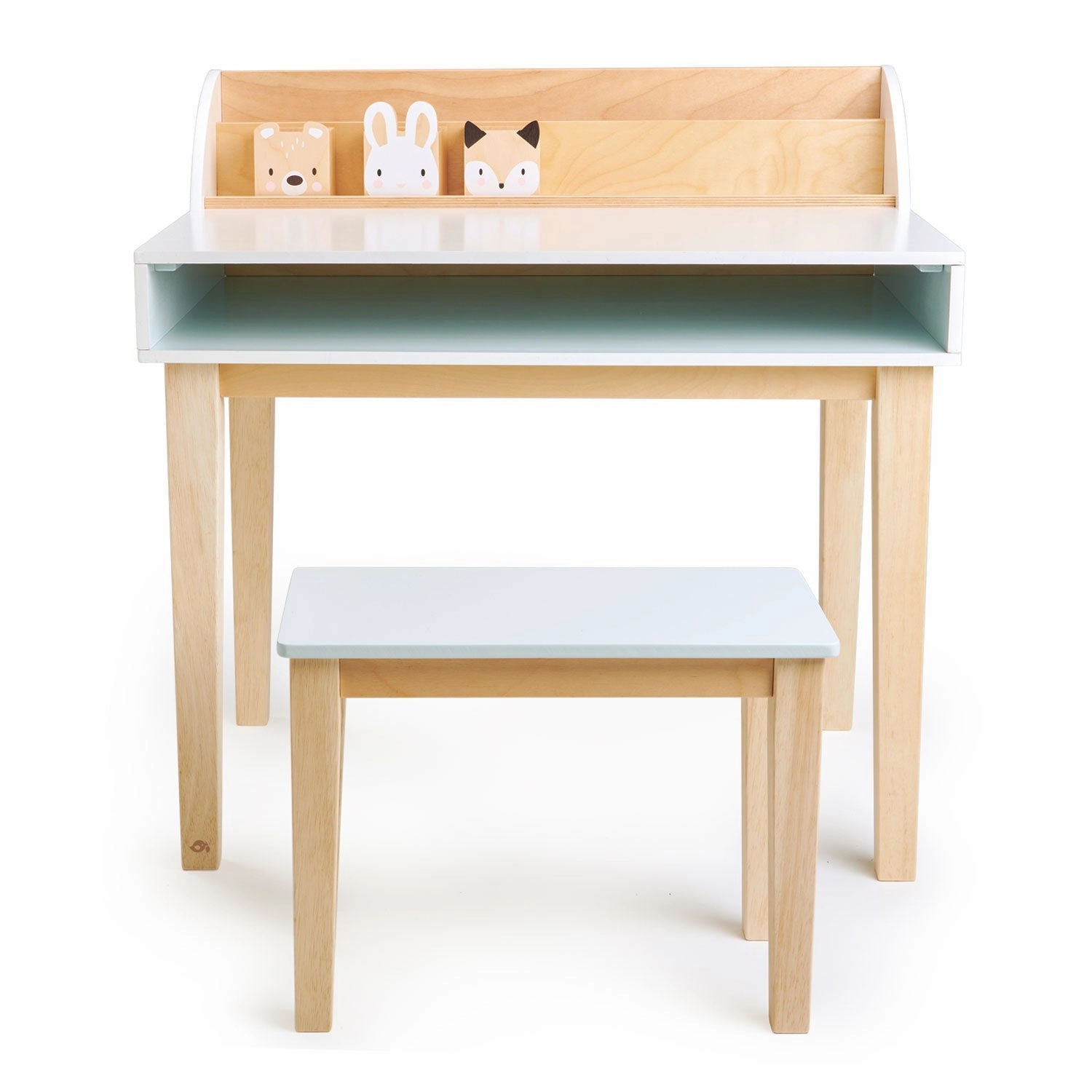 Designed for development Wooden Forest Friends Desk And Chair