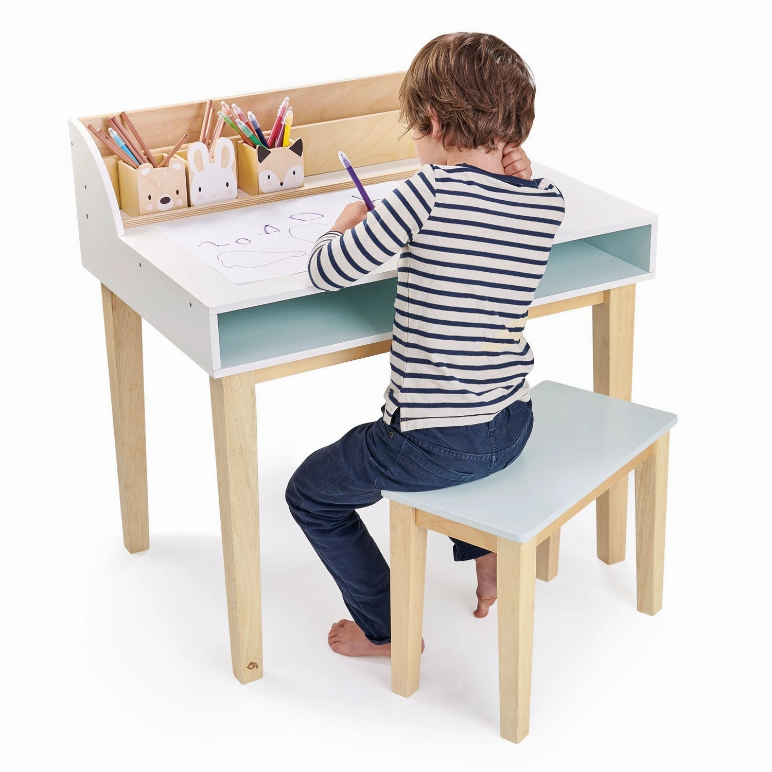Growth tools Curious minds Wooden Forest Friends Desk And Chair