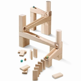 Thoughtful learning Wooden Marble Run Starter Set
