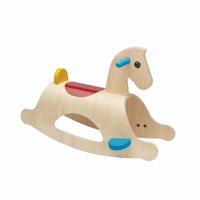 Wooden Palomino Rocking Horse Exploration gear
