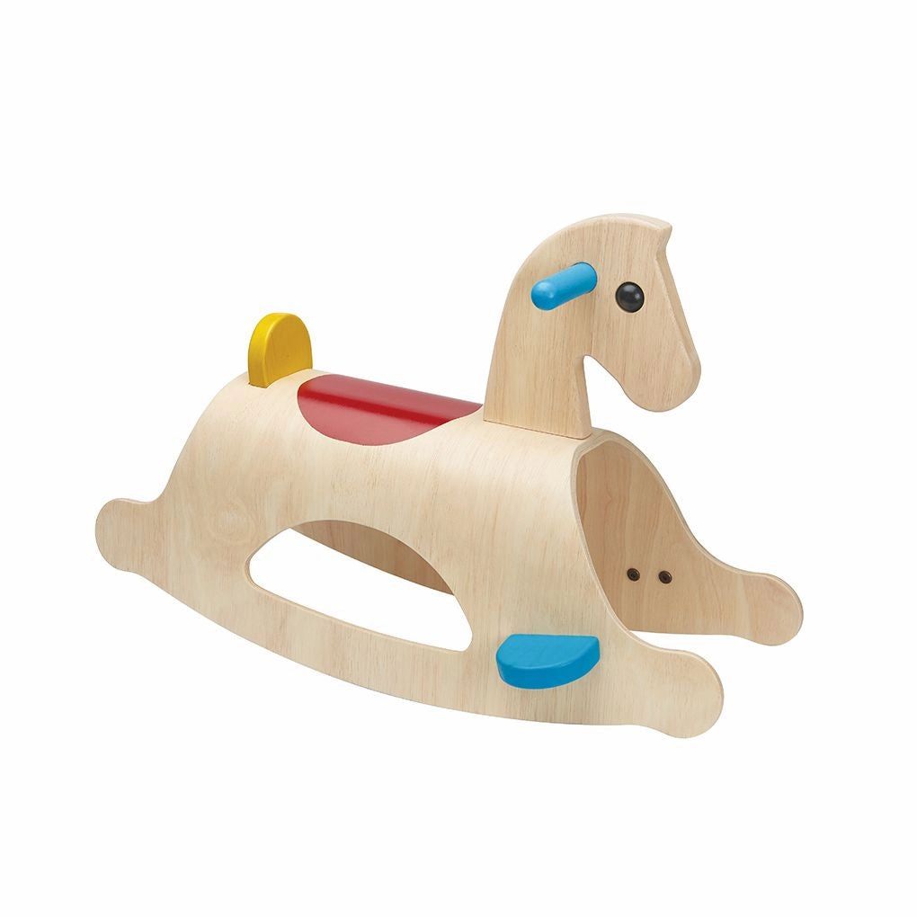 Wooden Palomino Rocking Horse Exploration gear