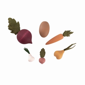 First explorers Wooden Root Vegetable Set